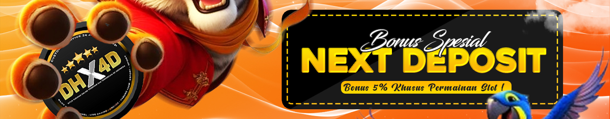  BONUS
            NEXT DEPOSIT 5%