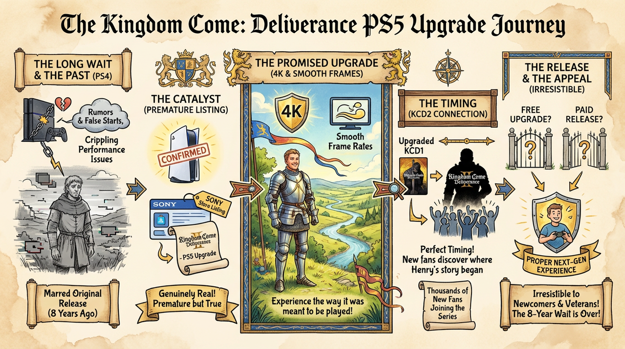 Medieval castle on hillside with dramatic cloudy sky