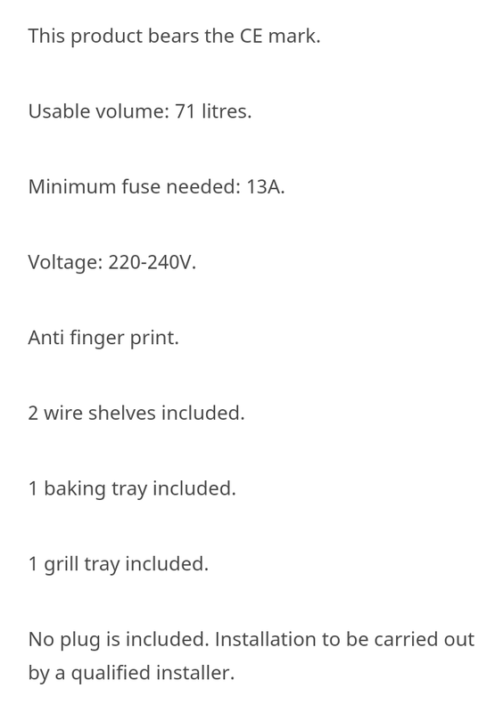 Can IKEA oven be plugged in to conventional socket? Page 1 Homes
