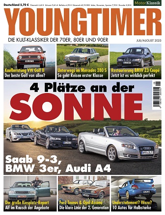 Cover: Motor Klassik Youngtimer Magazin No 05 Juli-August 2023