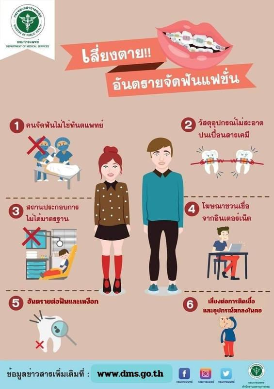 จัดฟันแฟชั่นหมอเถื่อน
