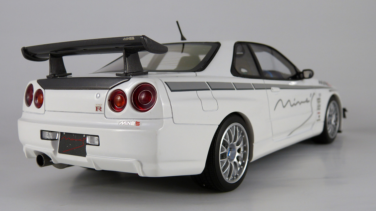 1/18 OTTO mobile - MINE'S R34 GT-R Nissan Skyline