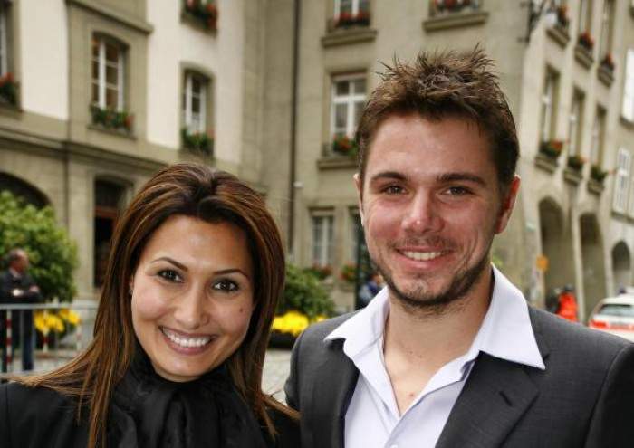 Stan with his ex-wife