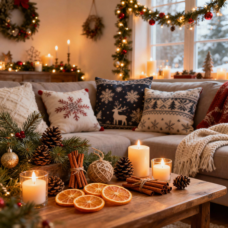 Идеи новогодних акцентов