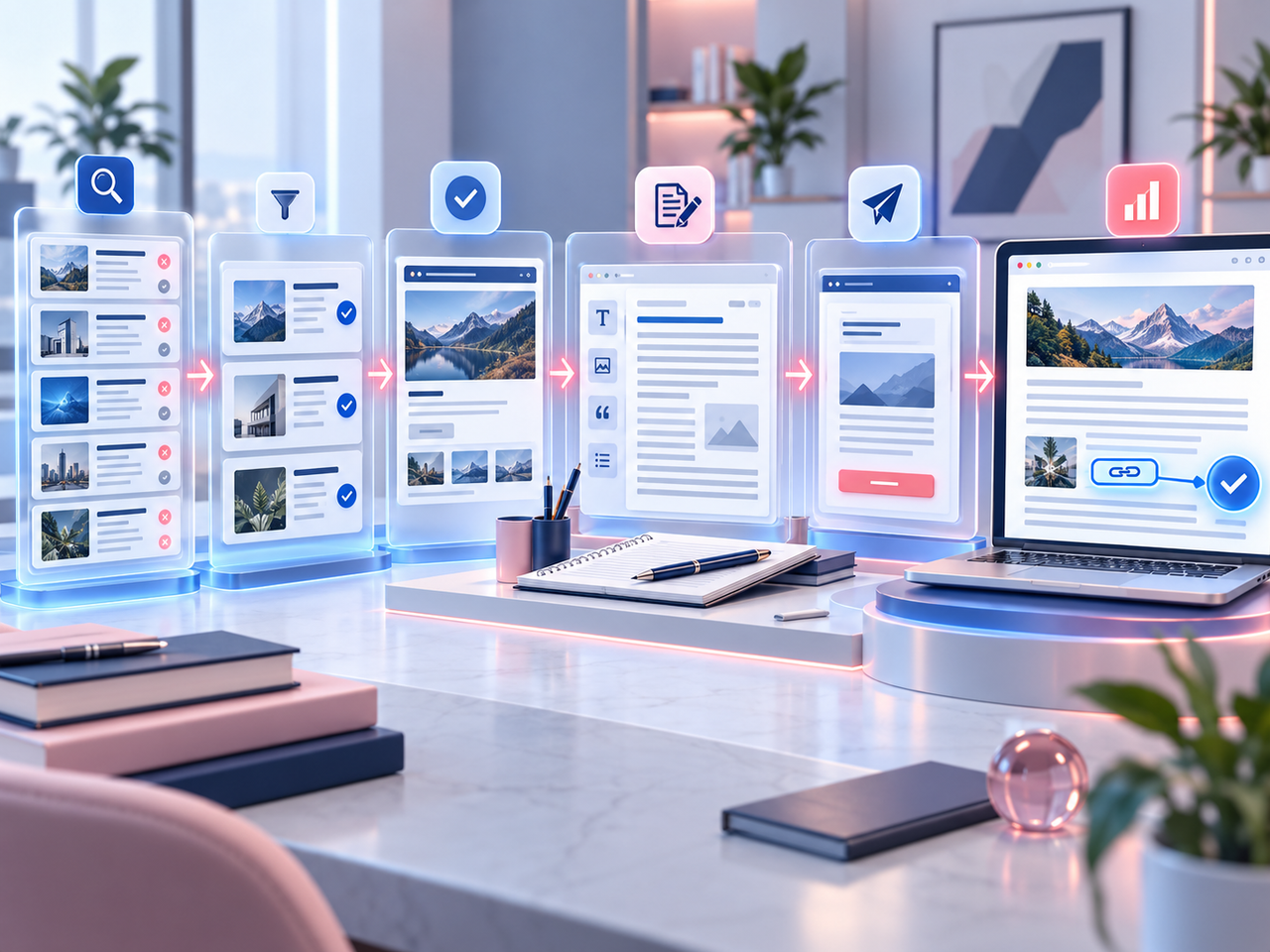 Professional guest posting campaign workflow