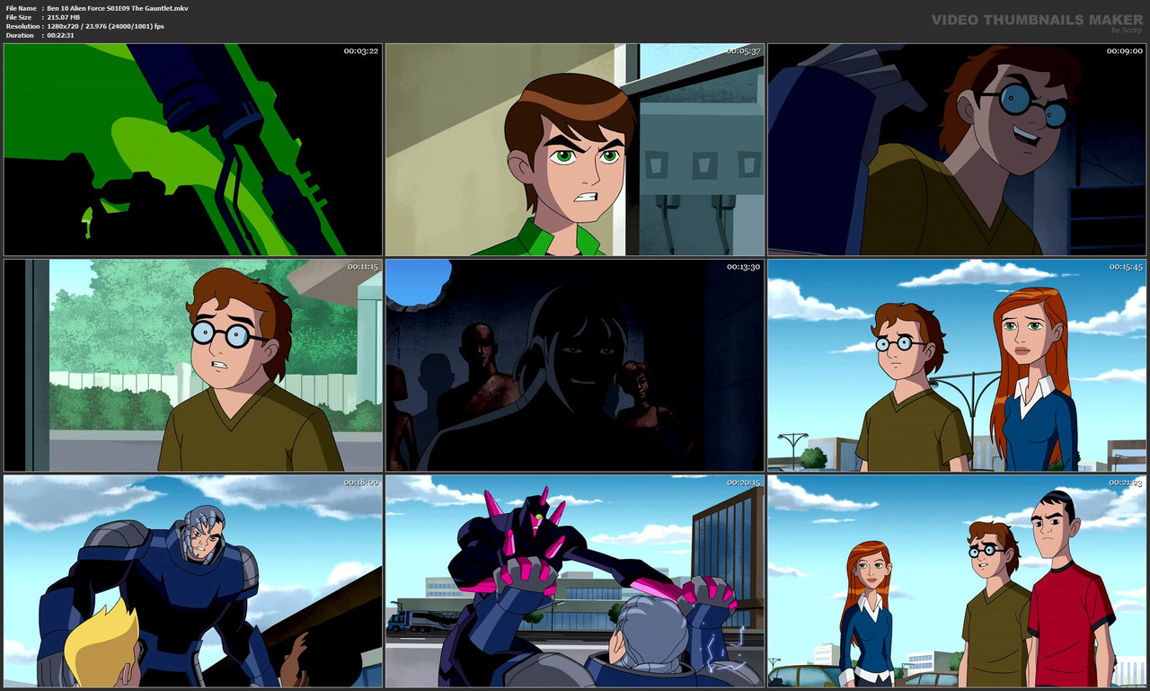 Ben 10 Alien Force S01E09 The Gauntlet.mkv
