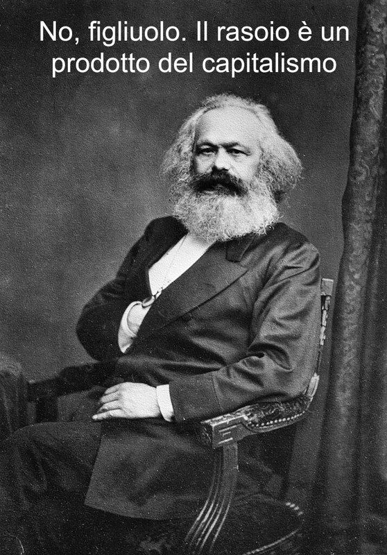 Marx meme rasoio