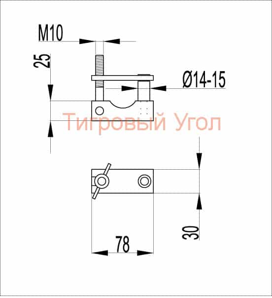 крепёж троса