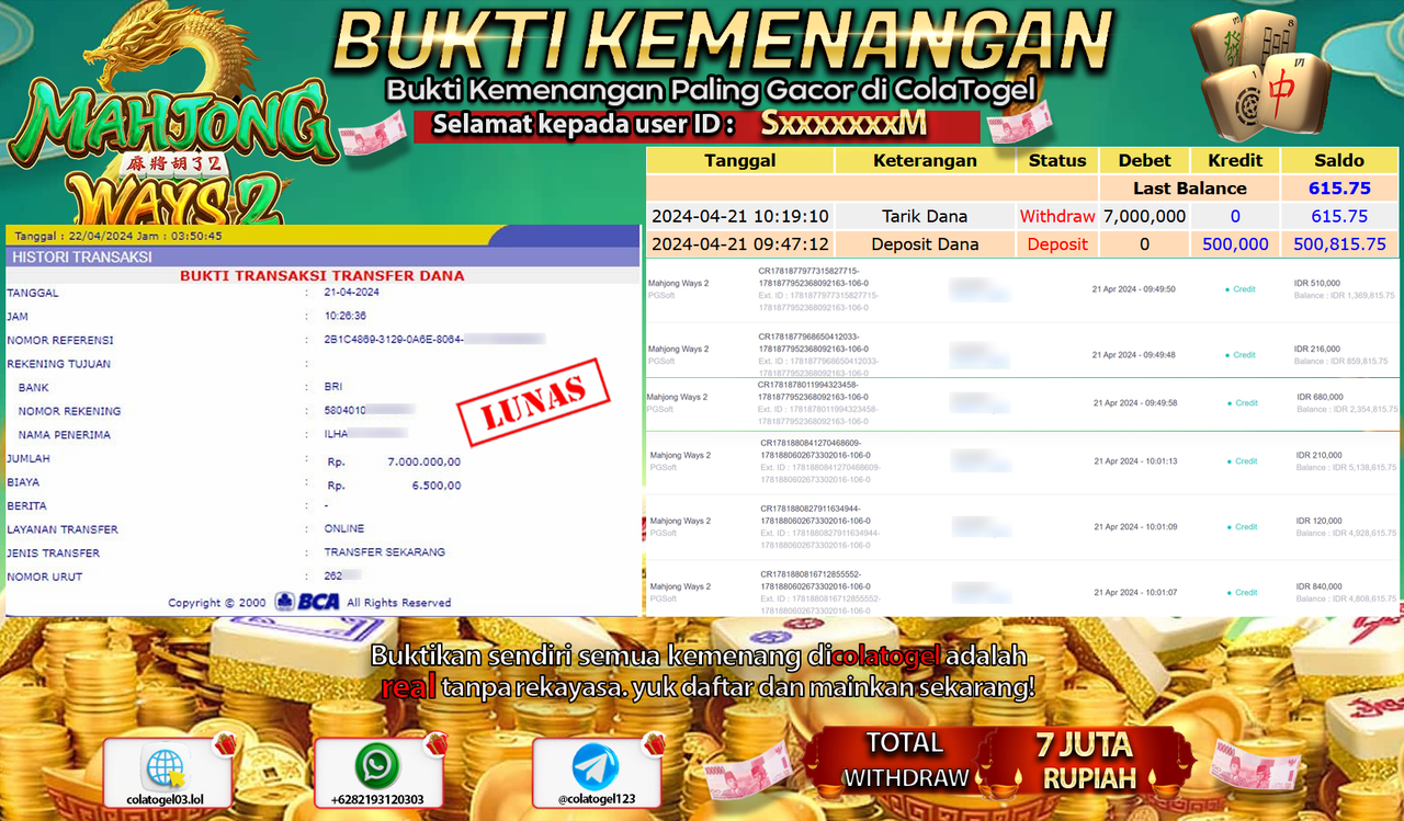 JACKPOT SLOT GACORR!!