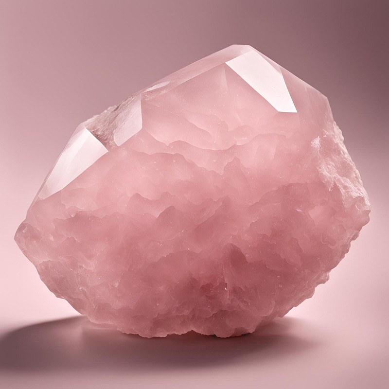 Quartz Rose - Pierre de l'amour inconditionnel