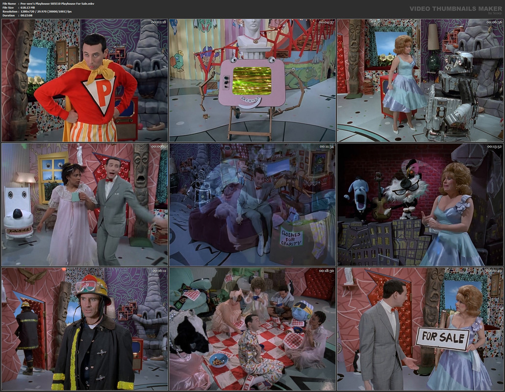 Pee-wee's Playhouse S05E10 Playhouse For Sale.mkv