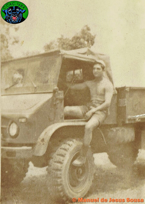 Em Varela no meu 1º Unimog