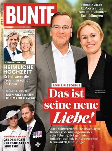 Cover: Bunte Magazin No 33 vom 10  August 2023