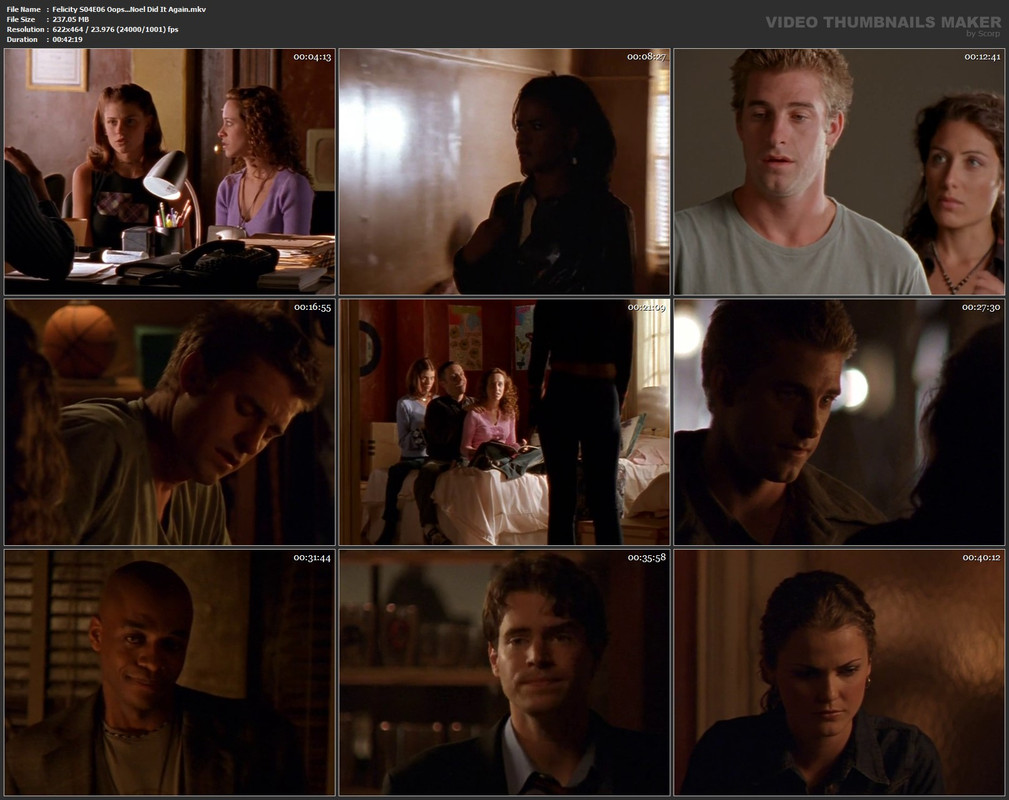 Felicity S04E06 Oops...Noel Did It Again.mkv