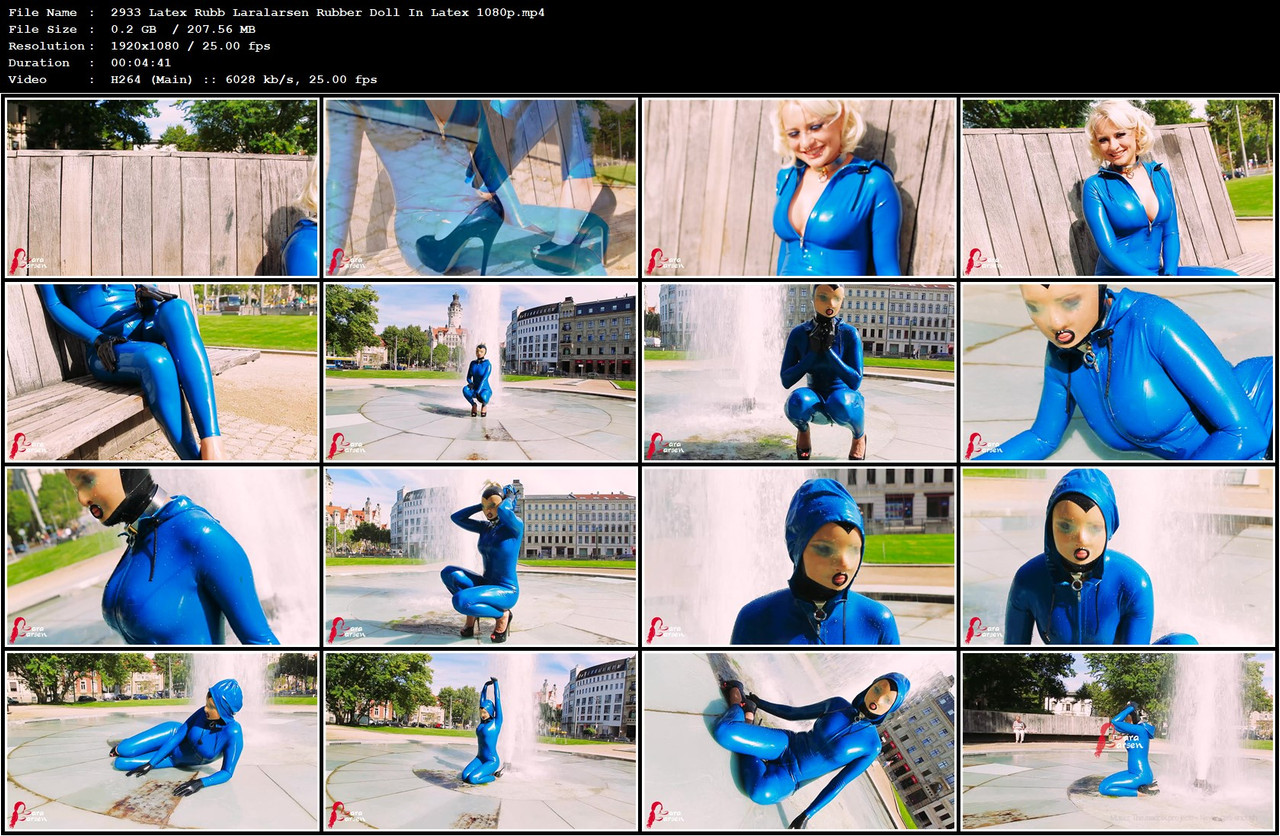 2933 Latex Rubb Laralarsen Rubber Doll In Latex 1080p mp4