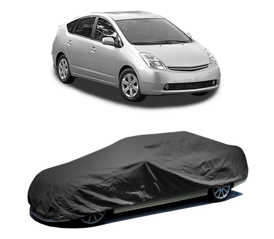 Husa tip prelata auto pentru TOYOTA PRIUS Liftback (_W2_) 2003 - 2009,culoare negru, material textil impermeabil, rezistanta la intemperii praf UV, CARPASSION Husa Protectie