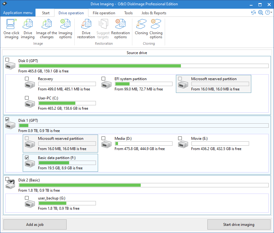 O&O DiskImage Professional / Server 17.5 Build 492 (x86/x64) Msp