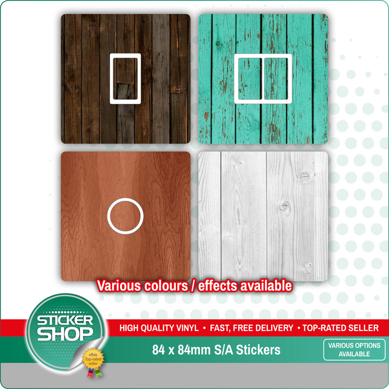 Wood Effect Uk Light Switch Stickers Living Room Bedroom Wood Effect Uk Light Switch Stickers