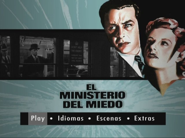 1 - El Ministerio del Miedo [DVD5Full] [PAL] [Cast/Ing] [Sub:Cast] [1944] [Intriga]