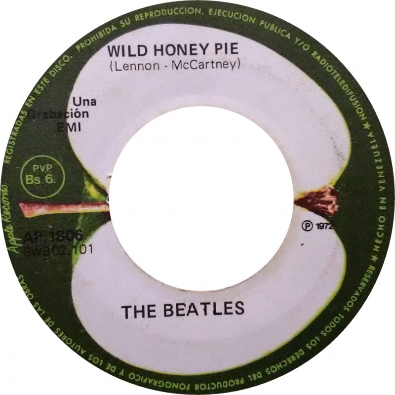 Wild Honey Pie (VEN label 2)