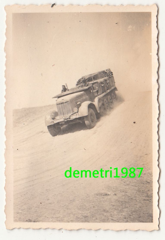 Foto Halbkette voran über Sanddüne 2 WK IIWW Lyb