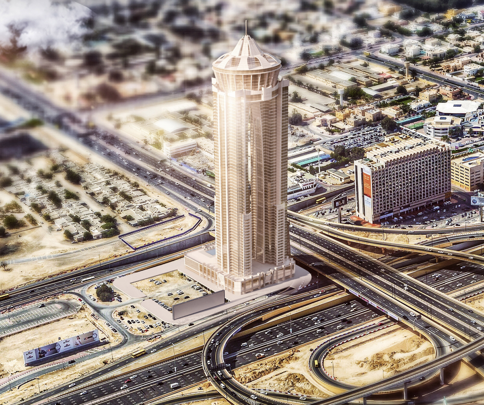 Toyota building dubai
