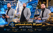 ثلاثة نماذج من أعمال الهوية البصرية
