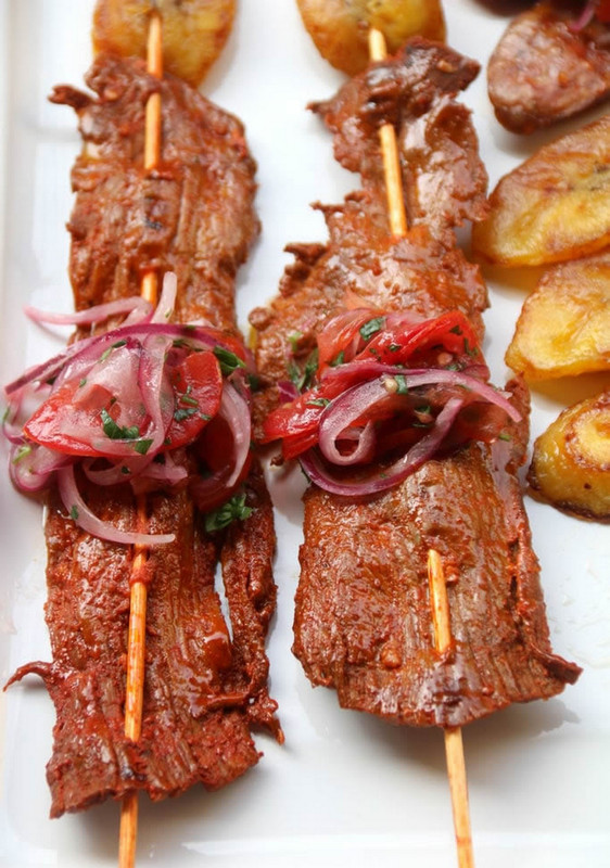 Meat-skewers