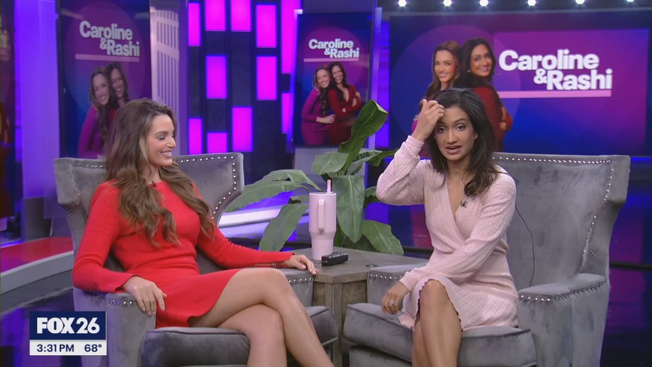 Leftovers and milking cows! Caroline & Rashi FOX 26 Houston.mp4_snapshot_00.15.014