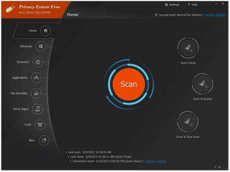 Privacy Eraser Free 4.61.2 Build 3434