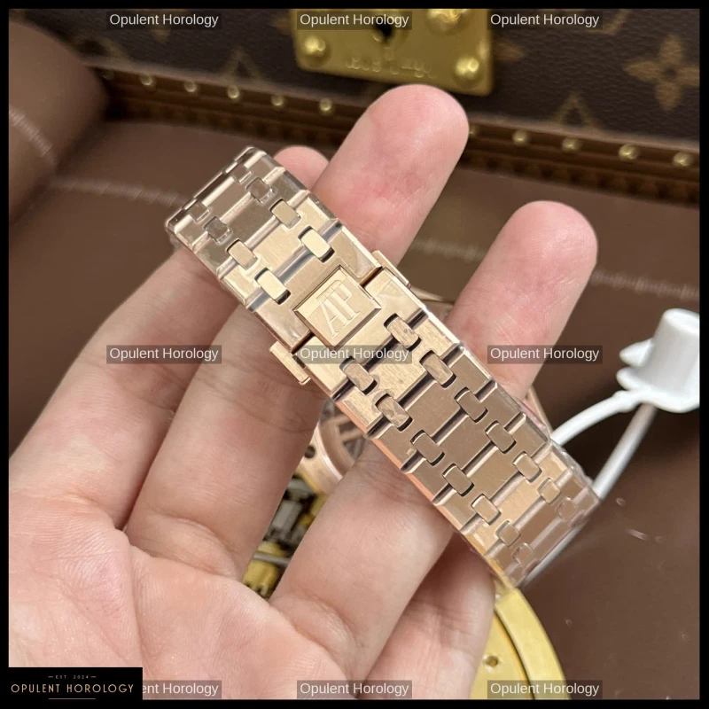 Audemars Piguet Royal Oak Flying Tourbillon 26730OR Rose Gold Plated Gray Dial 41mm