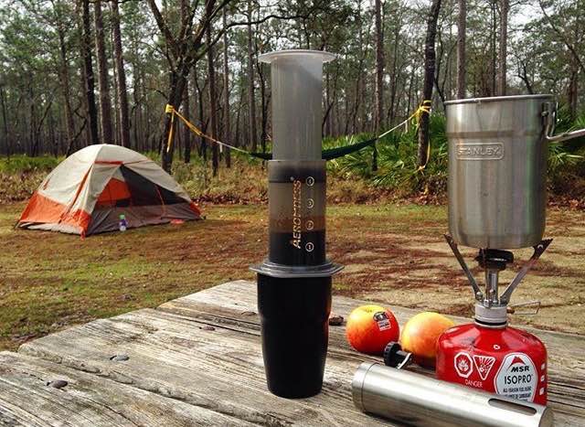 aeropress camping image