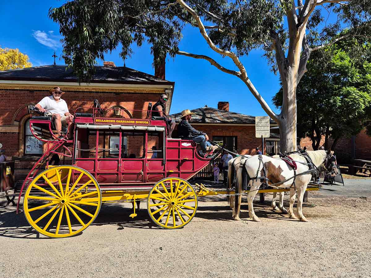 Riding the stagecoach