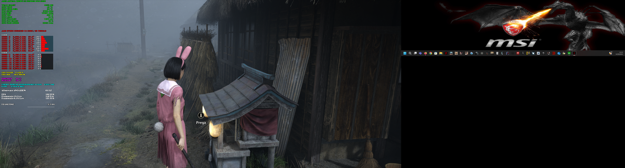 Silent hill f 9950x3d (process lasso dopo setting affinità)