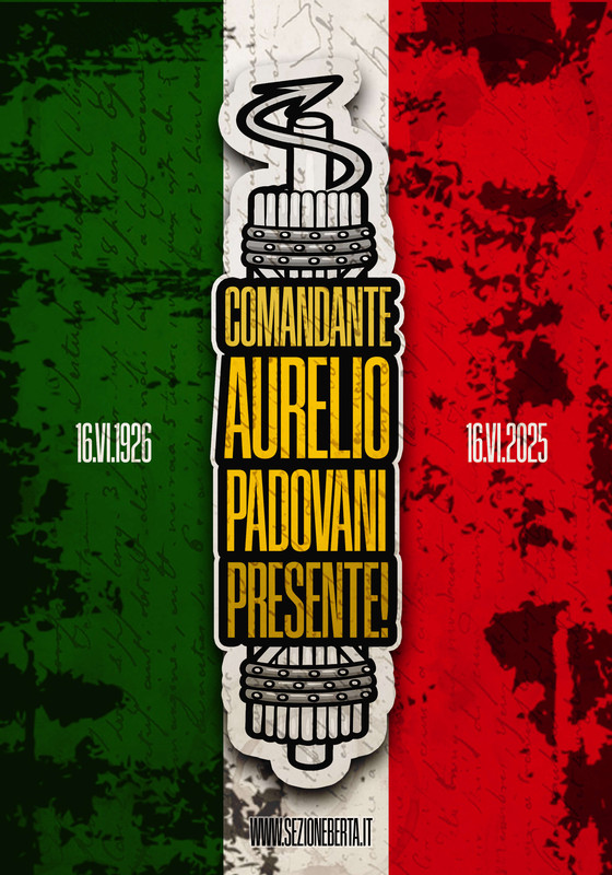 Aurelio Padovani: nel giorno dell’anniversario la memoria del sindacalista rivoluzionario