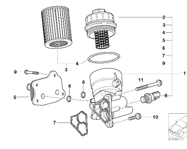 problema filtro dell olio - Motore e Cambio (1ª serie) - lamiamini.com