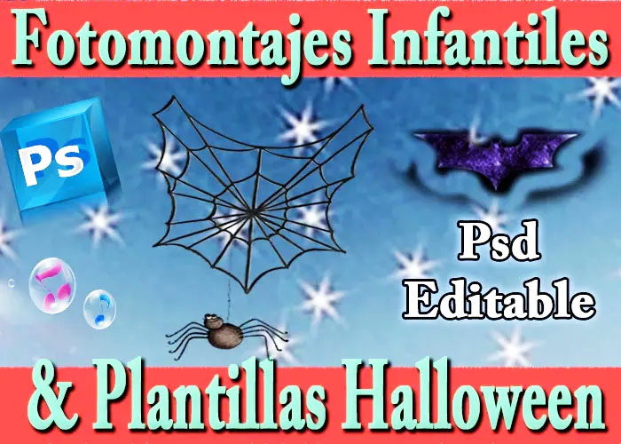 Plantillas psd para photoshop y gimp hallowenn