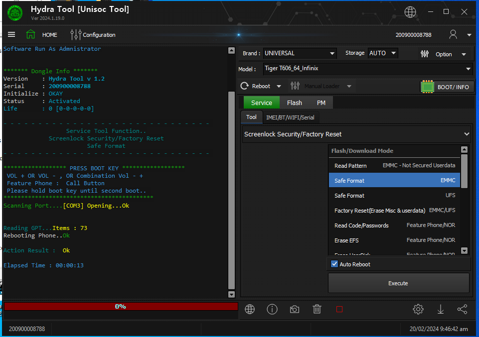 itel s23 safe format2