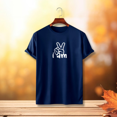 ইসলামিক ক্যালিগ্রাফি ডিজাইন কটন হাফহাতা টিশার্ট