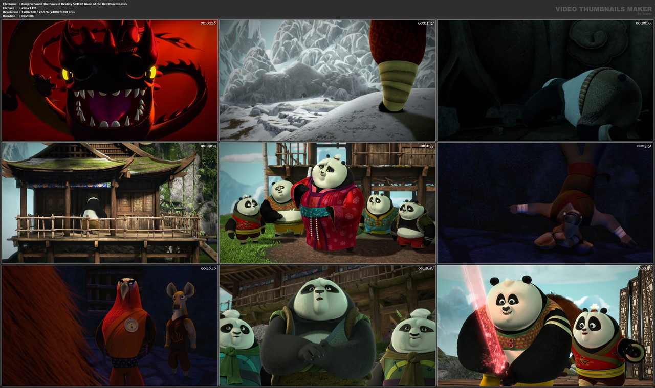 Kung Fu Panda The Paws of Destiny S01E03 Blade of the Red Phoenix.mkv