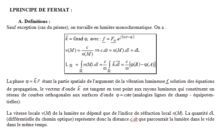 cours optique géométrique