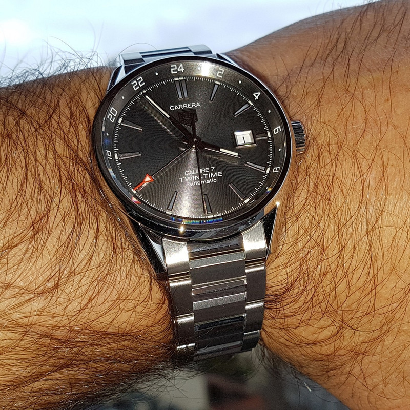Tag Heuer Carrera Twin Time 41mm Caliber 7 WAR2012 (2)