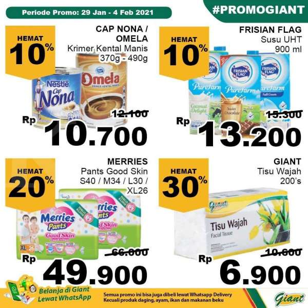 Katalog Promo Giant - Promo Giant Mega Mall Bekasi Periode 27 Mei 23 Juni Kulkas Turun Harga Cuma Rp 1 6 Juta Suara Bekaci - Tentunya dengan harga hemat dan terjangkau.