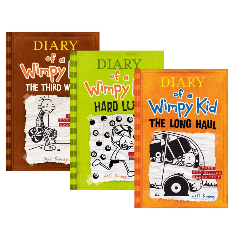 The Long Haul (Diary of a Wimpy Kid Series #9) by Jeff Kinney, Hardcover