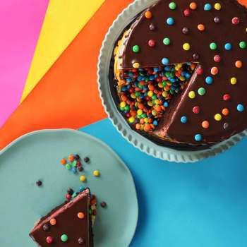 Sam´s Club: Pastel de chocolate relleno de M&M's por tiempo limitado 