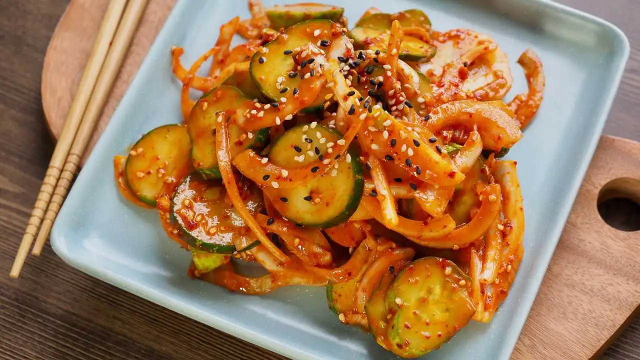 Korean cucumber salad