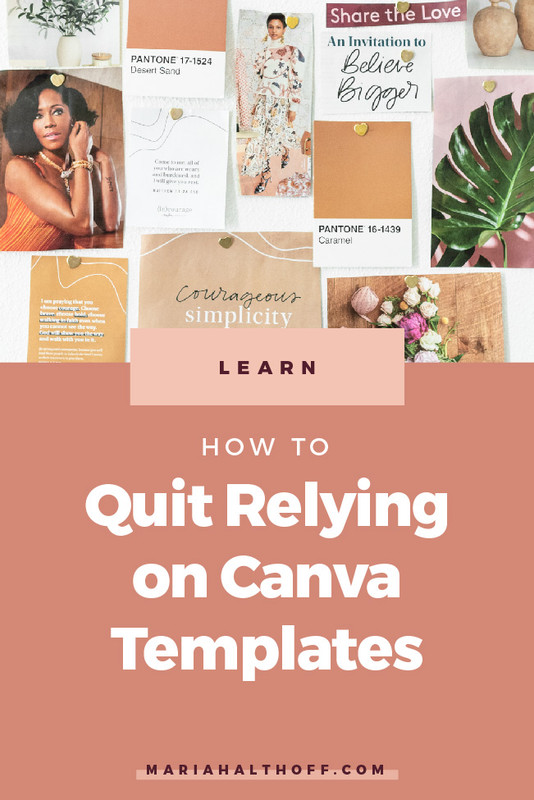 I’m all for making design more accessible, but the problem with Canva is that it limits the value you can provide to your client (which also limits the amount you can charge them!). So today I want to share a few things you can do to quit relying on the same overused Canva templates that are all over Instagram.