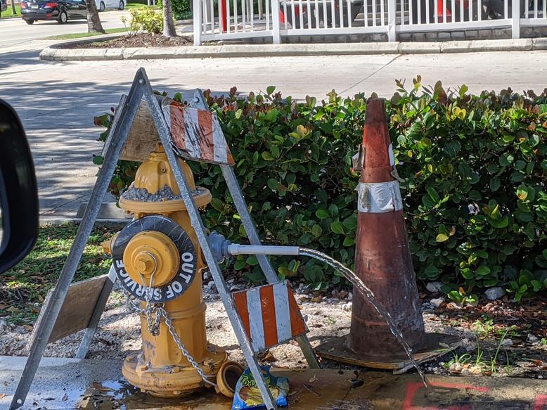 Draining fire hydrants