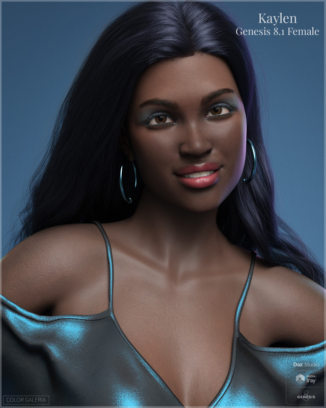 CGI Kaylen for Genesis 8.1 Female