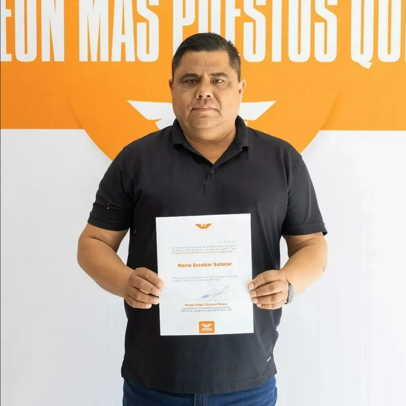 Papá de Debanhi Escobar inicia campaña electoral para diputado federal por MC